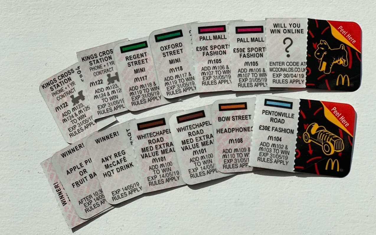 McDonald's Monopoly promotion