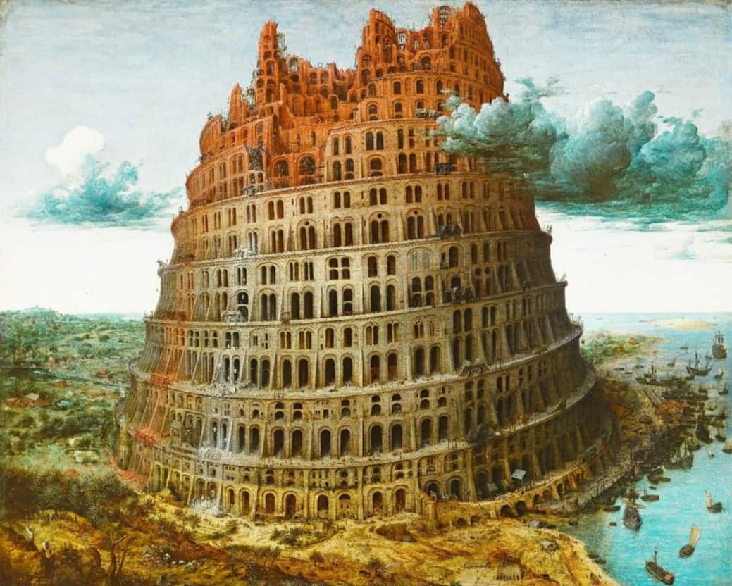 The Tower of Babel by Pieter Bruegel the Elder, 1563