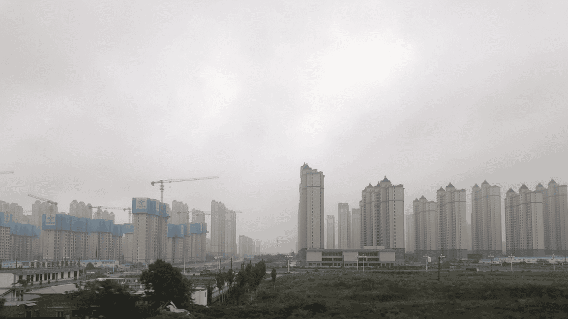 Travel in China is an opportunity to see its housing boom at close quarters